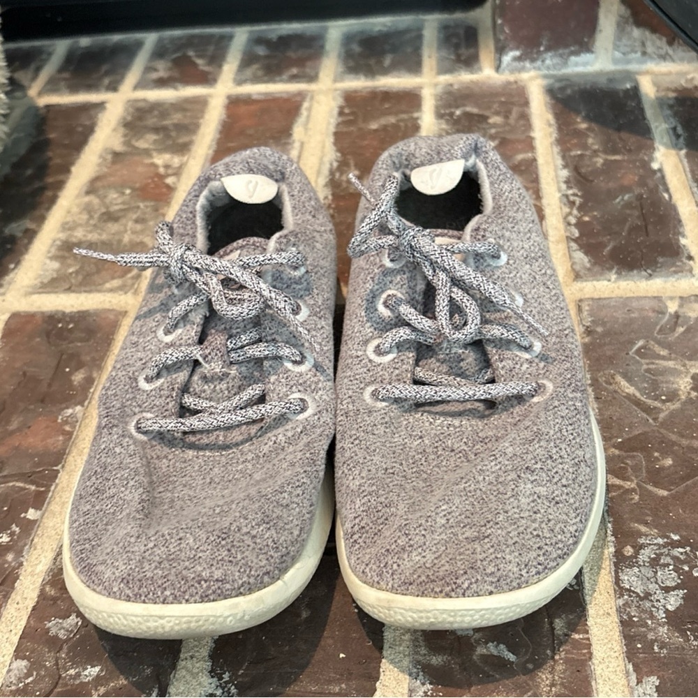 Men’s Allbirds Wool Runners Sneakers Size 9 Merino Wool Comfort Athletic Gray